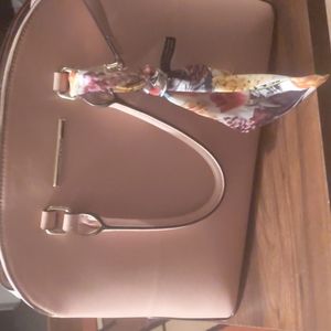 Anne Klein light pink Satchel